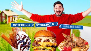 Jag var hungrig... så jag åt mat från hela Sverige!