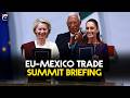 Mexico & EU Sign Trade Agreements | Geo News English