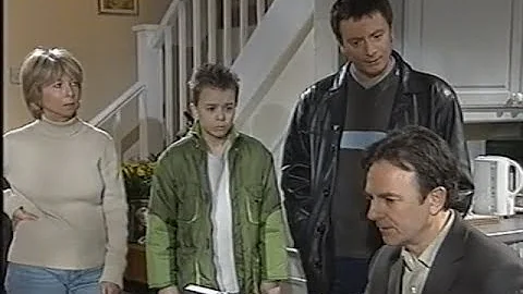 Coronation Street - Richard shouts at David 31/03/02