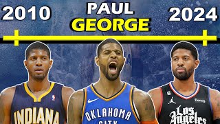 Timeline of PAUL GEORGE'S CAREER | PG-13 | Playoff P