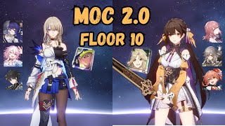 4 Star Only | Break/dot Only Vs. Kafka | MOC 2.0 Floor 10 | Honkai: Star Rail