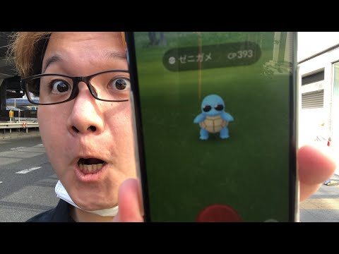 ゼニガメコミュデイやろうぜ!!!ロケライブ配信で雑談【ポケモンGO】
