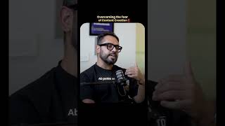 Overcoming The Fear Of Content Creation ❕ #trending #explore #podcast #disclipine #ytviral #india