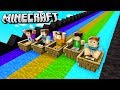 SLIDE DOWN THE LONGEST SLIDE IN MINECRAFT! (The Pals Minecraft)