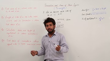 Mensuration I Class 9th I Maths I ICSE I Chapter 20 | Perimeter And Area of Plane Figures I L307