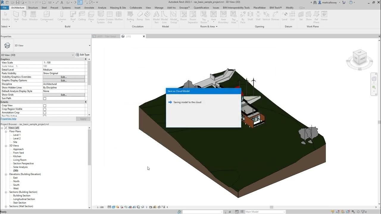 Revit Cloud Saving With Autodesk Docs YouTube