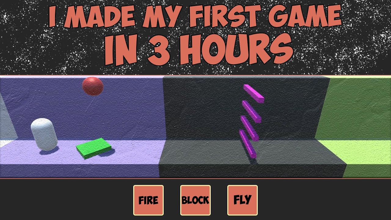 I Made My First Game In 3 Hours | Indie devlog - YouTube