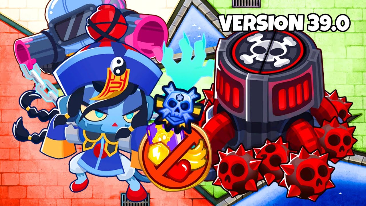 [BTD6] Cubism CHIMPS Black Border w/ Sauda & Super Mines