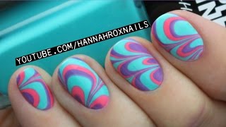 marble nail water tips tricks