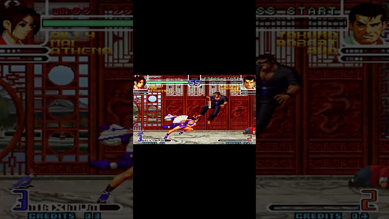 Billy, Mai & Athena - KOF 2002 Hack  