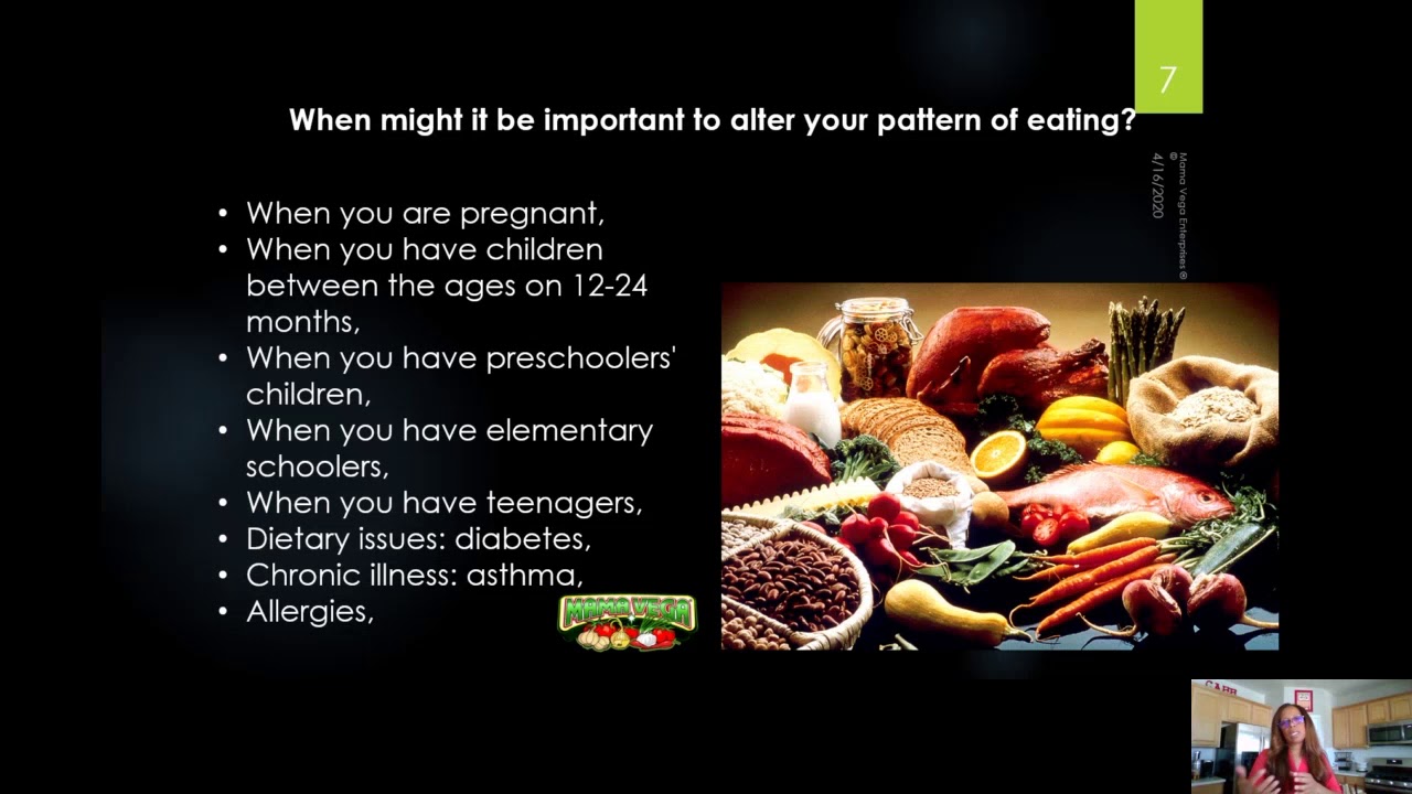 The Importance of Eating Patterns - April 28, 2020 - Mama Vega - YouTube