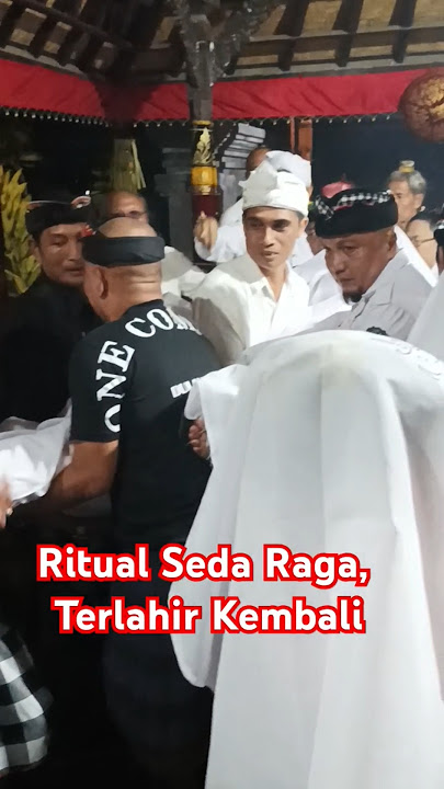 Seda Raga Ritual Mistik dan Saktal dalam Upacara Pediksan.