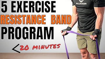 Simple 5 Exercise Resistance Band Program