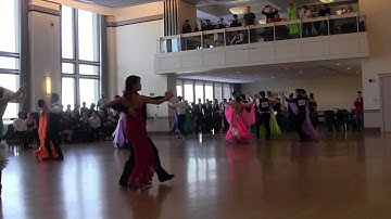 Bronze Standard Tango Semifinal (Richard, Laila, Micah, Lindy)