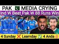 PAK Media Crying 😭 | India Women Beat Pakistan by 88 Runs | IND W vs PAK W Review 2025