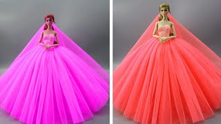 Disney Princess Dress Transformation Diy Miniature Ideas For Barbie Wig Dress Faceup And More 