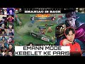 MANIAC EMANN ANTARKAN BTR KE PARIS || REAKSI STREAMER SAMPE TERIAK TERIAK