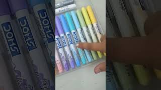 pastel brush pen 🖊️