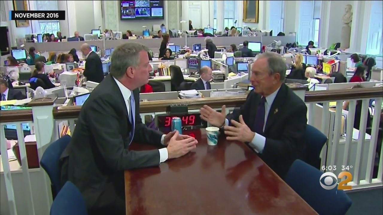 Is Mayor De Blasio Jealous Of Bloomberg's 2020 Run?
