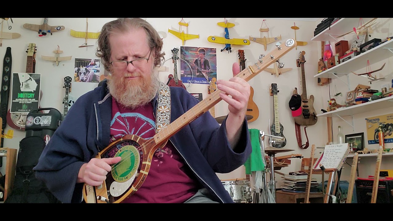 Denton Music - Imperial Davis New Glarus Brew-caster Deluxe Tennis Racket Guitar