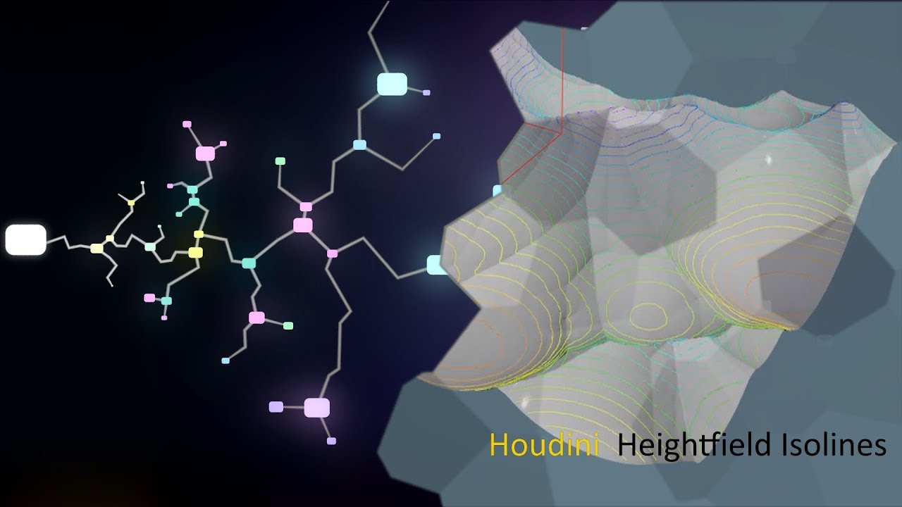 quickFlow :: Houdini :: Heightfield COP Trace Isolines