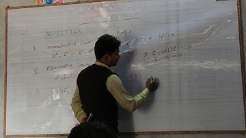 Scalar product or dot product of two vectors by D. K. Sir