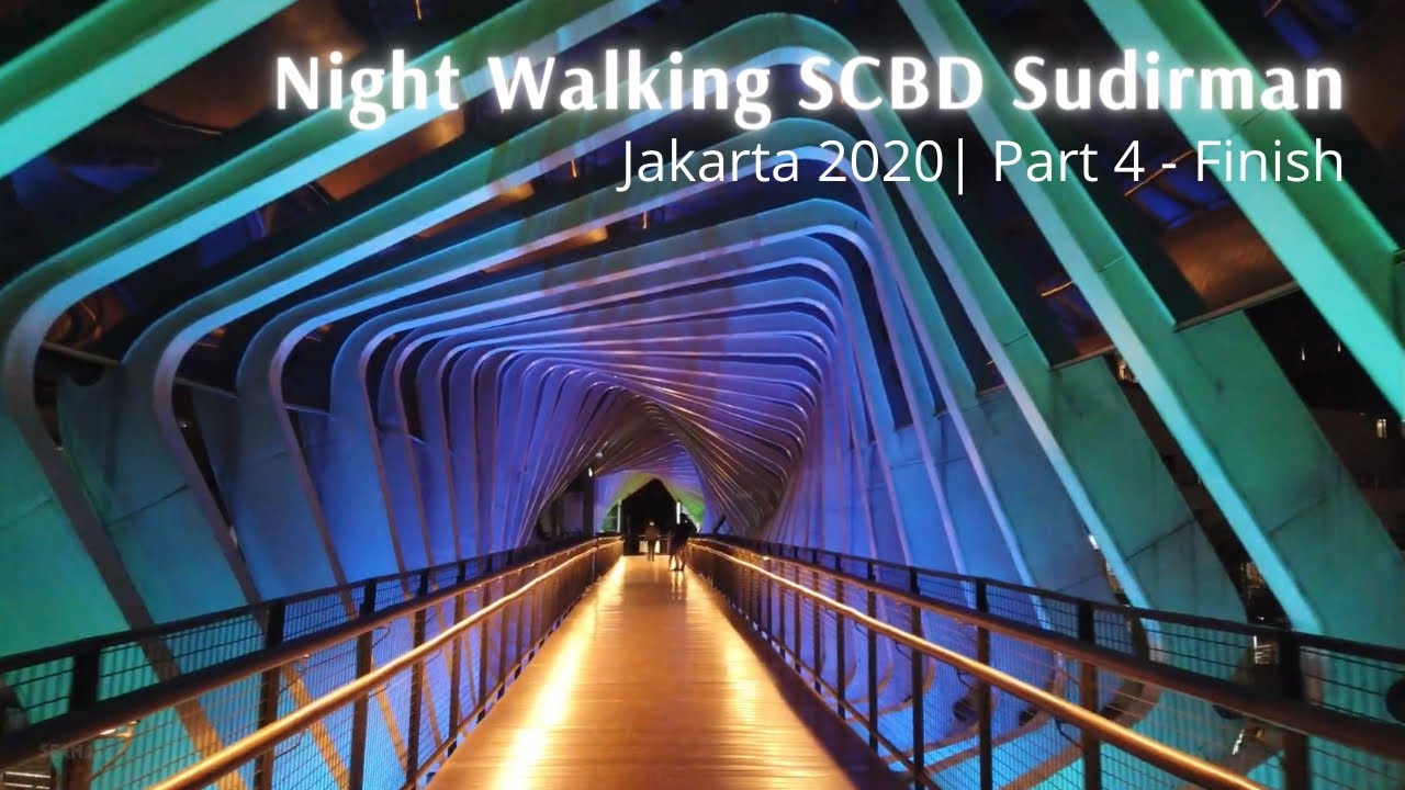Sudirman - FX Jakarta City 2020 - Night Walking Indonesia [4K]