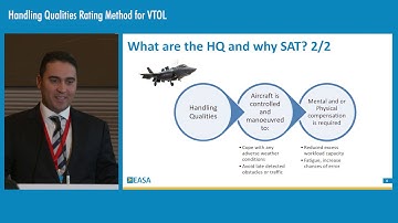 Handling Qualities Rating Method for VTOL - EASA Rotorcraft & VTOL Symposium 2019