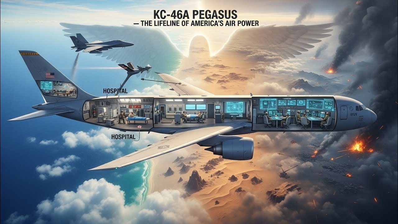 How to Work KC 46A Aircraft | Guardian | The Lifeline of U.S Air PowerKC-46A Pegasus America’s Sky