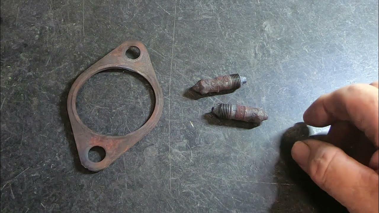 How to Remove an Exhaust Flange Stud YouTube
