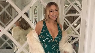 Mariah Carey Rocks a Plunging Green Gown for St. Patrick's Day - YouTube Mariah Carey Rocks a Plunging Green Gown for St. Patrick's Day - YouTube