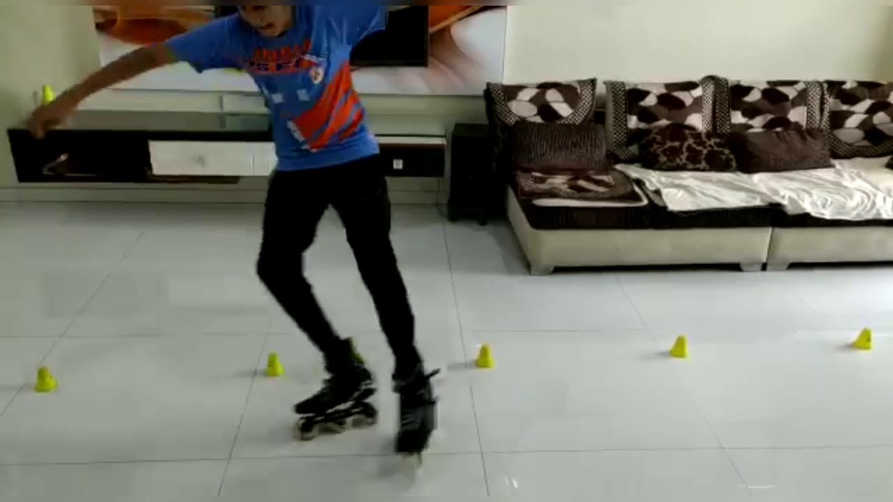 FAN VOLT - INLINE FREESTYLE SKATING. LEVEL-3 TRICK. SLALOM.