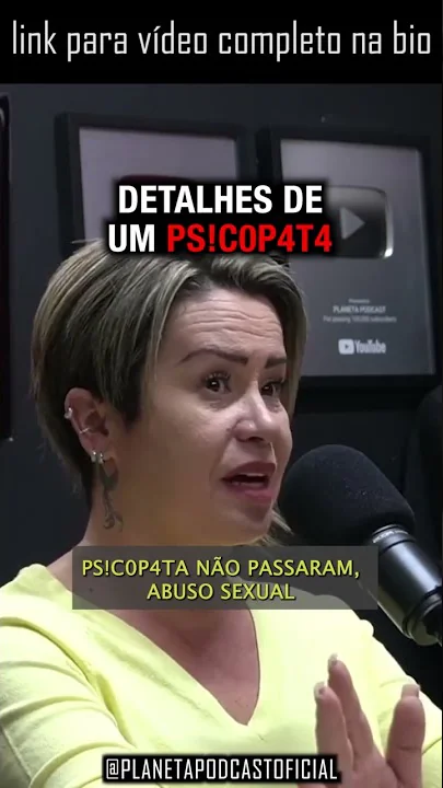 imagem do vídeo "QUANDO ELA É PEGA, ELA GOSTA..." com Telma Rocha | Planeta Podcast (Crimes Reais) #shorts