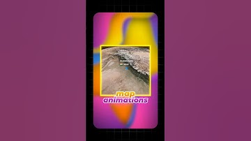 Map Animation Video Kese Banaye | How to Make Travel Route Map Animation Video | Map Animation