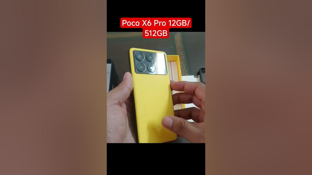 Poco X6 Pro 5G 12GB/512GB Unboxing