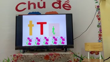 LÀM QUEN VỚI CHỮ CÁI I, T, C. MG 5 - 6 tuổi. Giáo viên: Nông Thị Thúy Hằng - Trường mầm non Nhân Mục