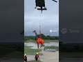 Rescuing Giraff with Hilicopter #rescue #rescueopperation #wildlife