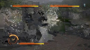 GODZILLA PS4: Godzilla 2014 vs Type-3 Kiryu vs Godzilla 2014