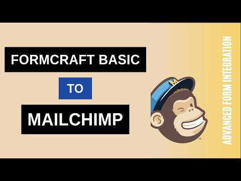 FormCraft Basic to Mailchimp Integration Tutorial | AFI