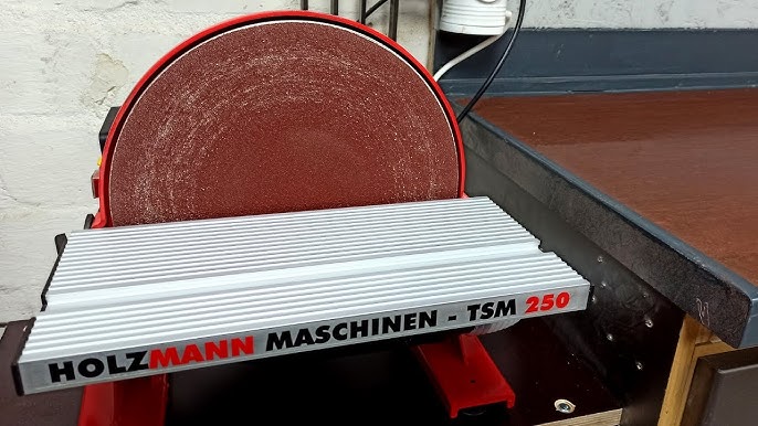 Maschinenvorstellung Holzmann TS305 Tellerschleifer - YouTube