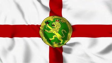 Alderney Flag | World Flags |Green