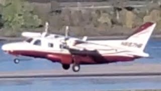 *RARE* Mitsubishi MU-2B-36 [N687HB] Takeoff from PDX