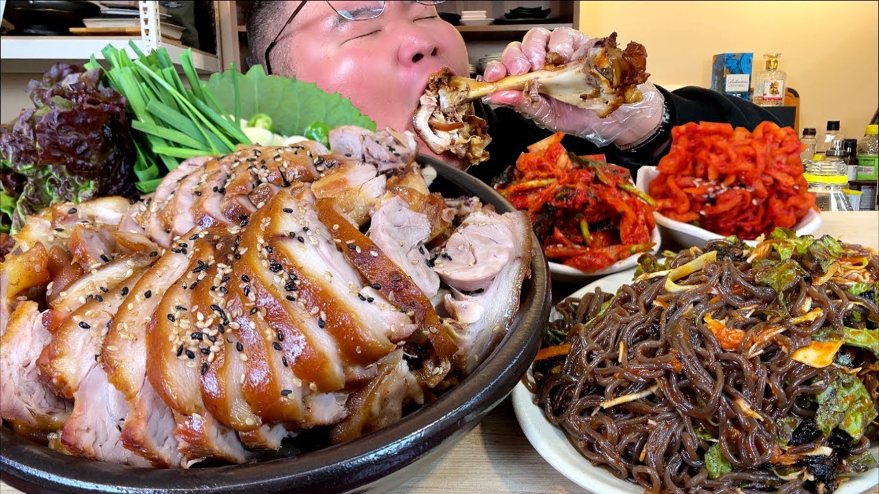 40시간 굶다가 족발 먹으면 이렇게 됩니다