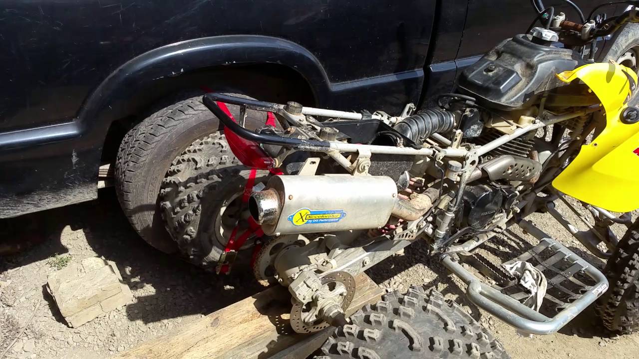 How to Bump start a Honda 400ex perry county style YouTube