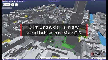 SimCrowds release on MacOS