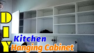 Paano Gumawa ng Kitchen Hanging Cabinet | DIY Kitchen Hanging Cabinet | Budoy Vlog