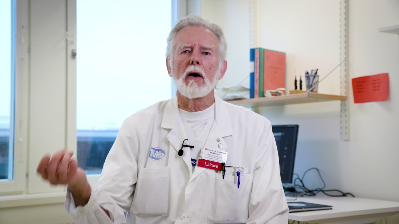 Barndiabetesfondens ordförande, senior professor Johnny Ludvigsson - YouTube