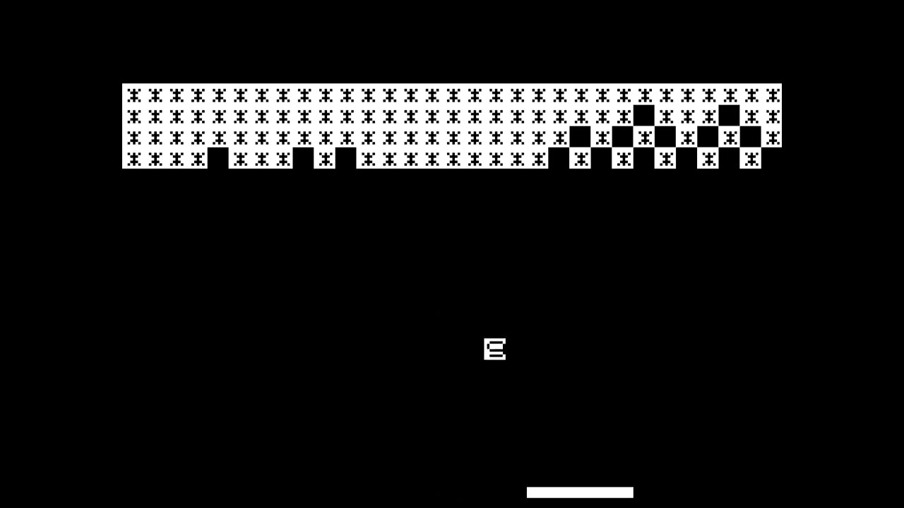 Breakout | ZX80 | released in 1980 | region UK - Full Game
