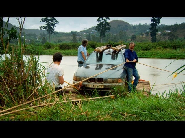 Makeshift Car Ferry - Top Gear - Africa Special: 2 - BBC Two - YouTube