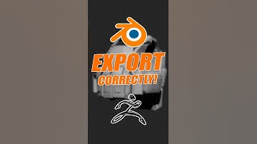 THE RIGHT WAY to EXPORT from Blender to ZBrush
